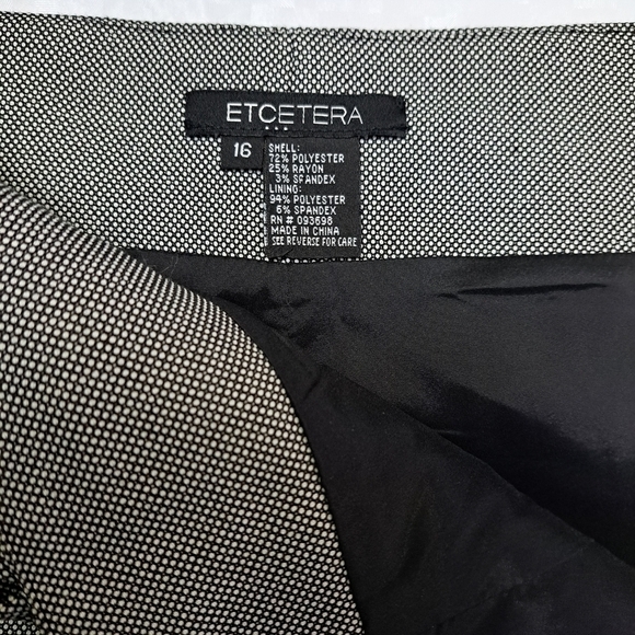 ETCETERA Gray pencil Skirt - Picture 3 of 9